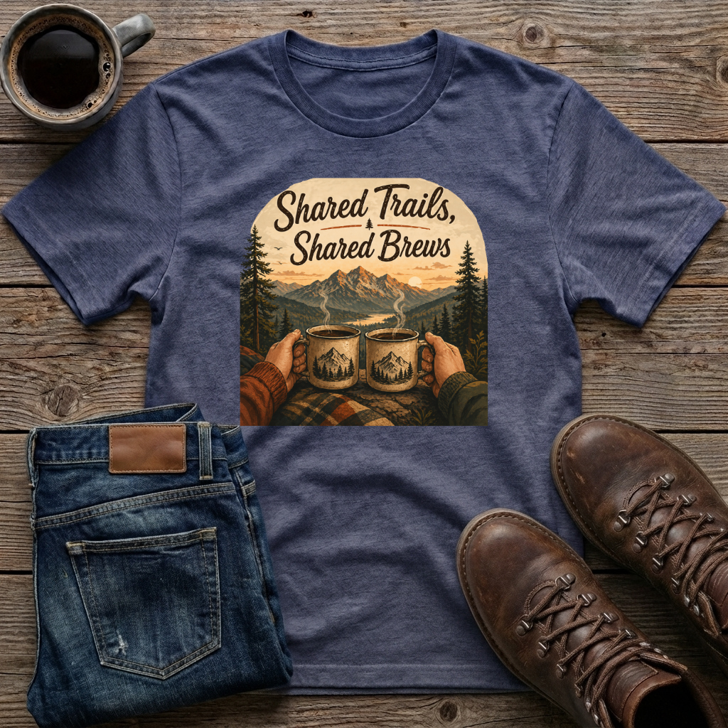 Shared Trails Shared Brews T-Shirt