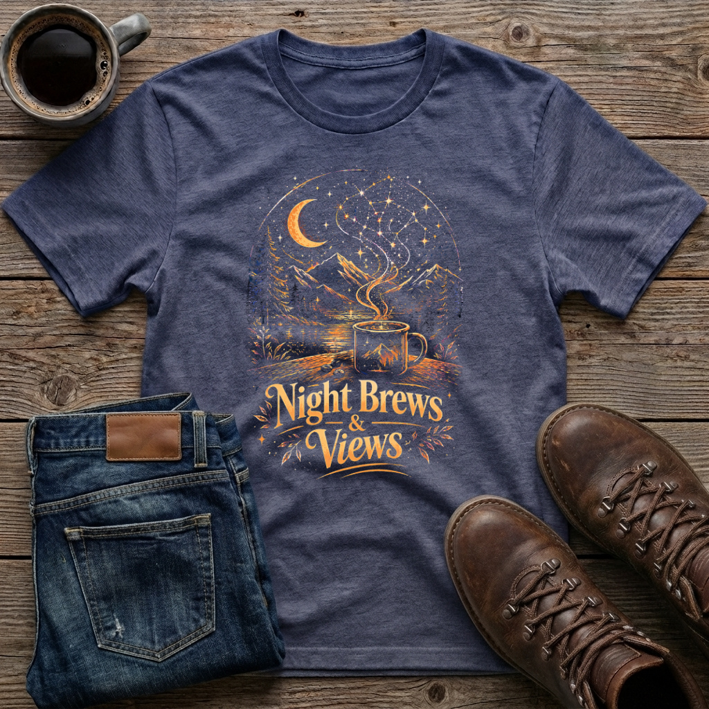 Night Brews & Views T-Shirt