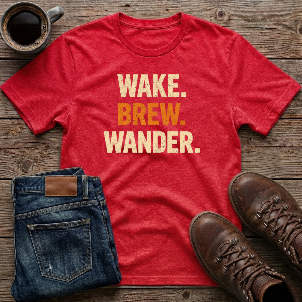 Wake Brew Wander T-Shirt