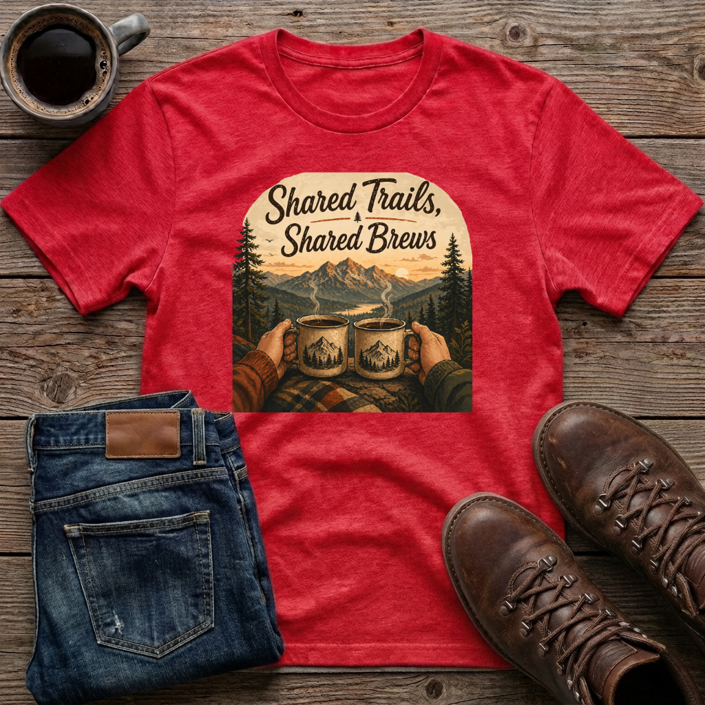 Shared Trails Shared Brews T-Shirt