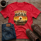 Brewed For The Road Miles & Mornings 2 T-Shirt
