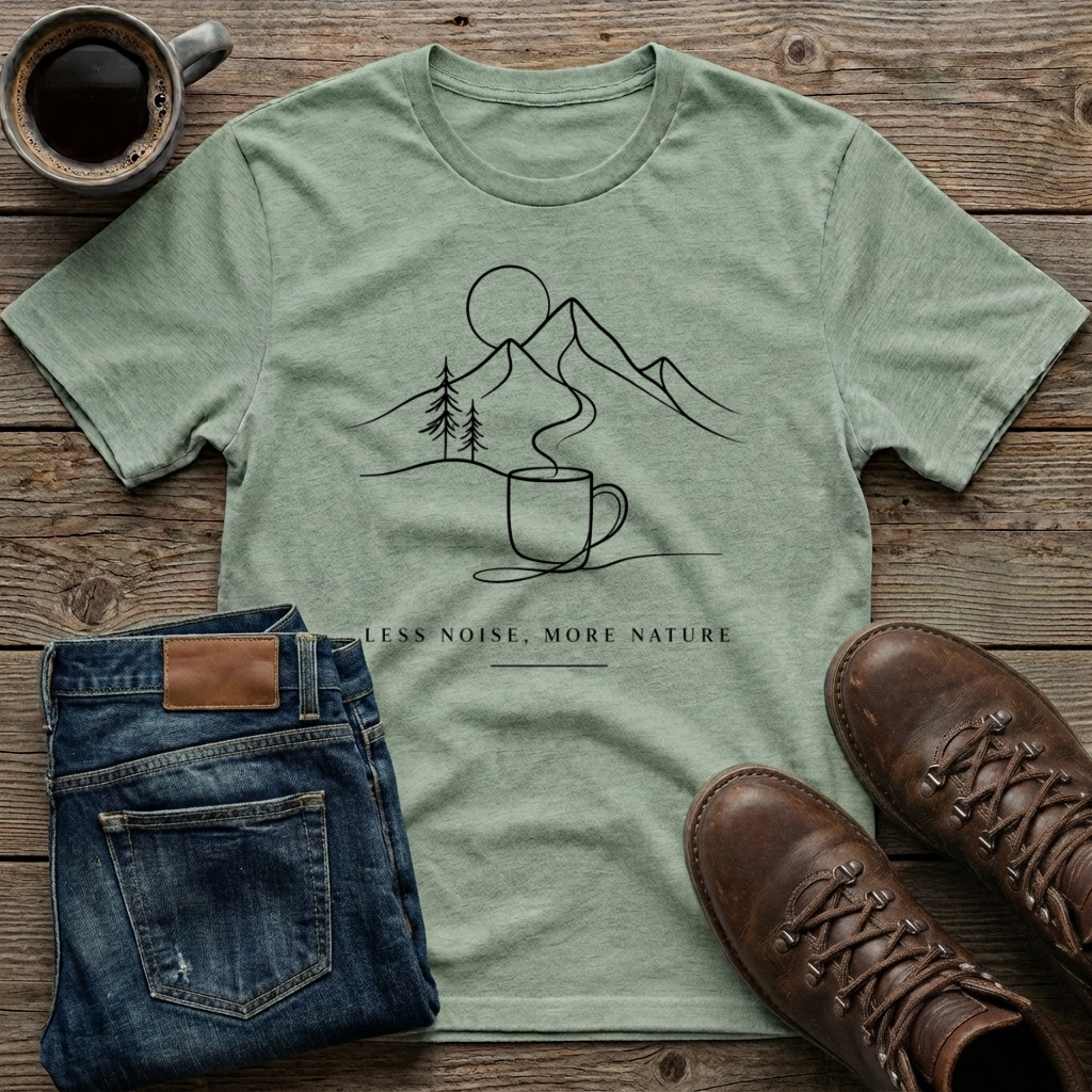 Less Noise More Nature T-Shirt