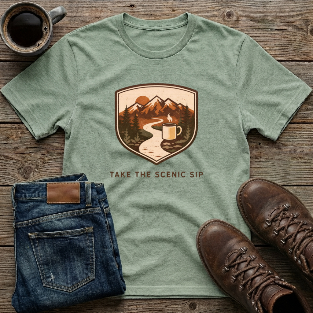 Take The Scenic Sip T-Shirt
