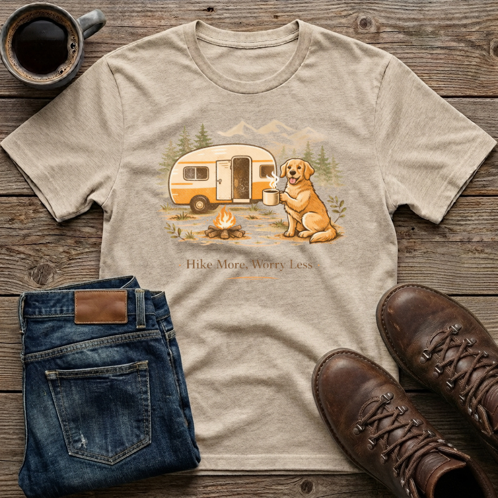 Hike More Worry Less T-Shirt