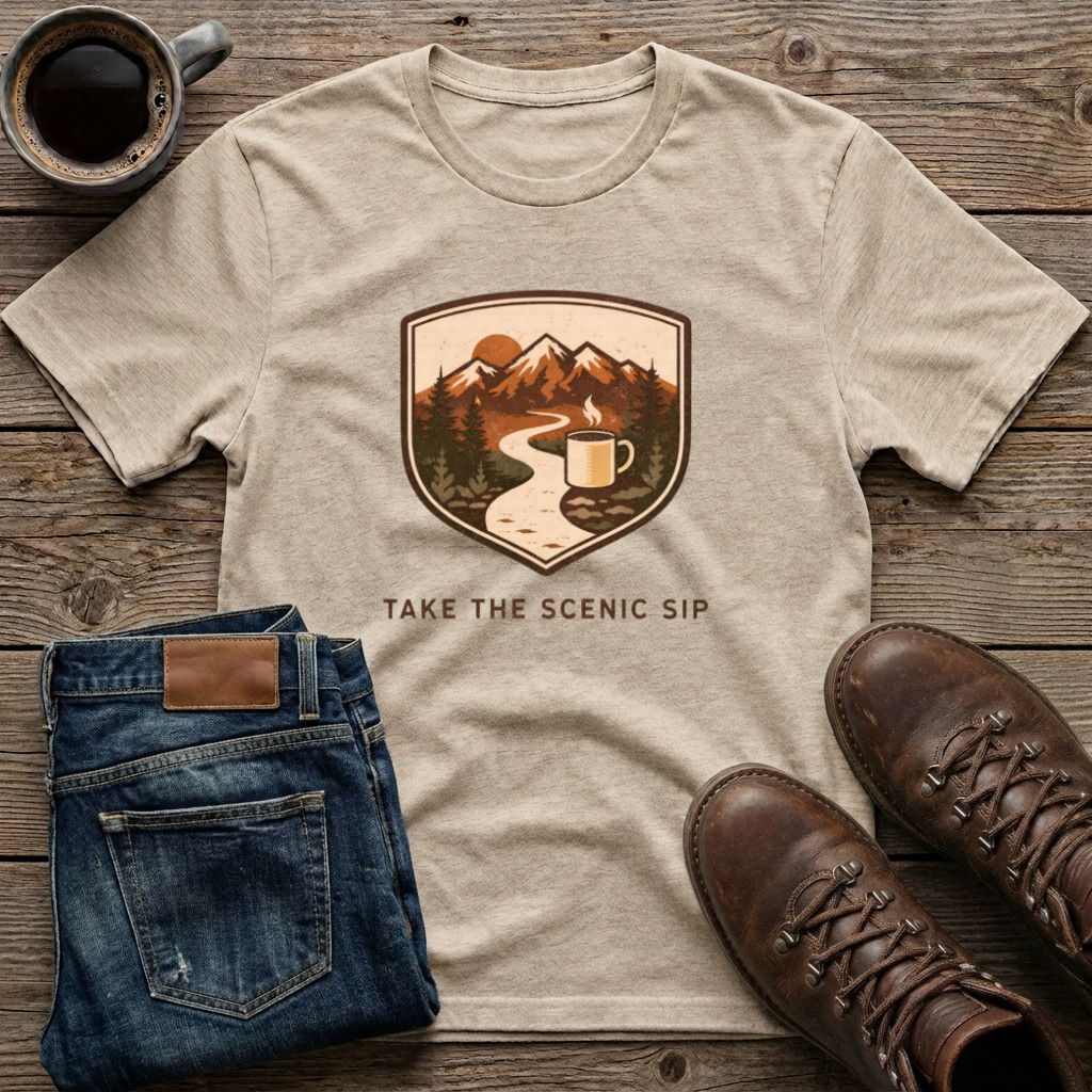 Take The Scenic Sip T-Shirt