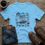 Vanlife Essentials Coffee First Everything Else Later T-Shirt