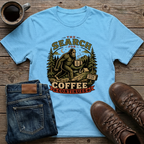 The Search For Coffee Continues T-Shirt