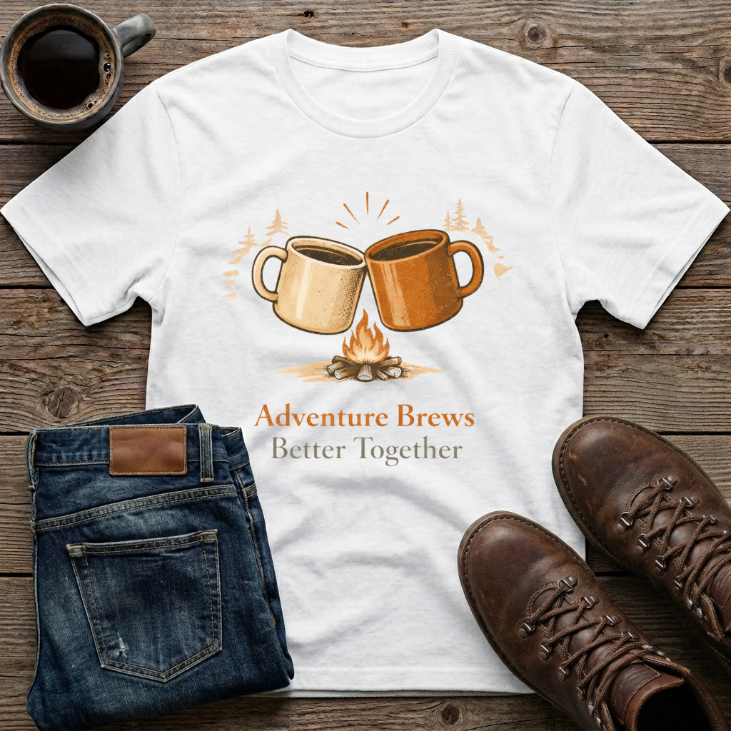 Adventure Brews Better Together T-Shirt