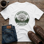 Adventure Starts with Coffee T-Shirt