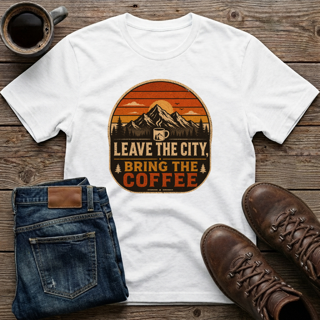 Leave The City Bring The Coffee T-Shirt