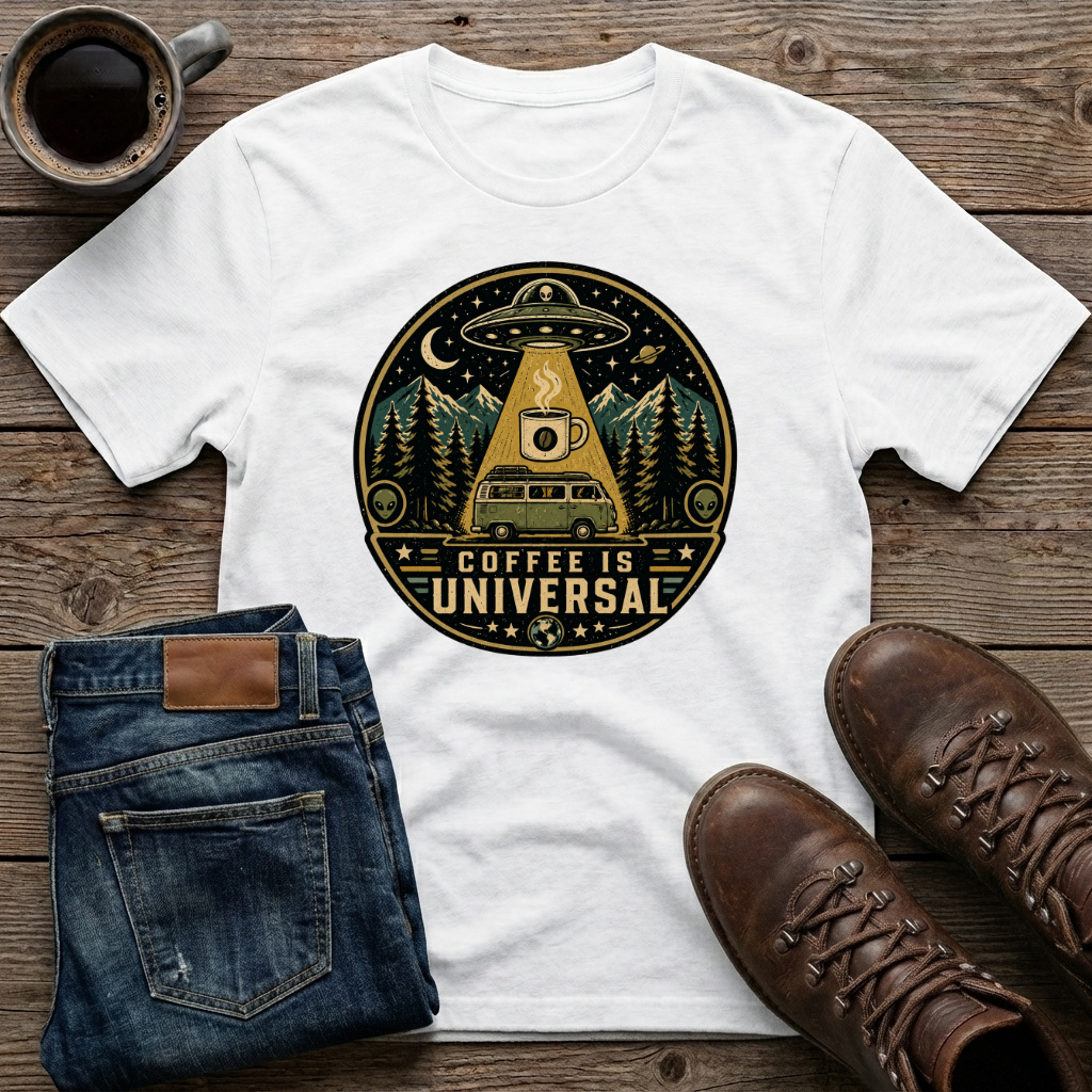 Coffee Is Universal T-Shirt