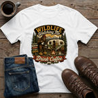 Wildlife Watching Me Drink Coffee T-Shirt