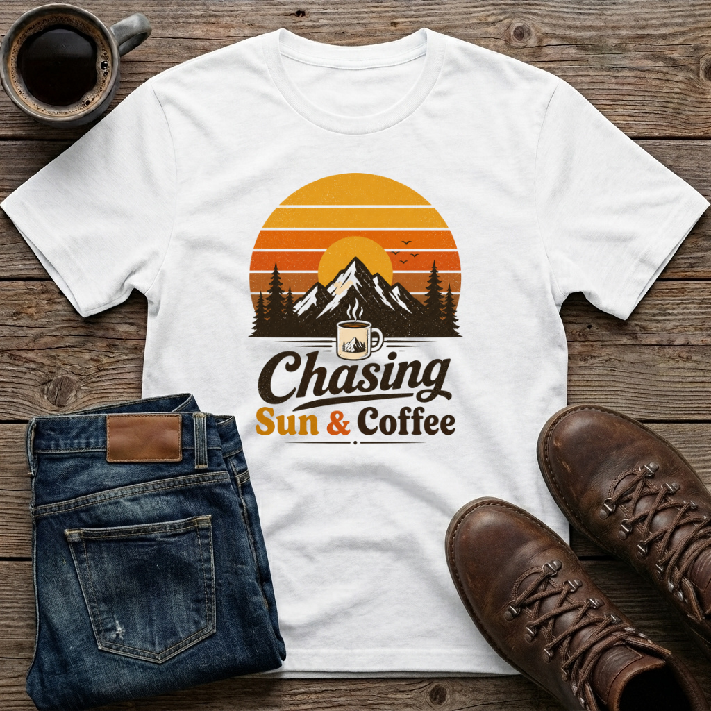 Chasing Sun & Coffee T-Shirt