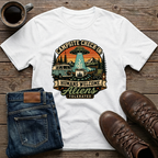 Campsite Check-In Humans Welcome Aliens T-Shirt