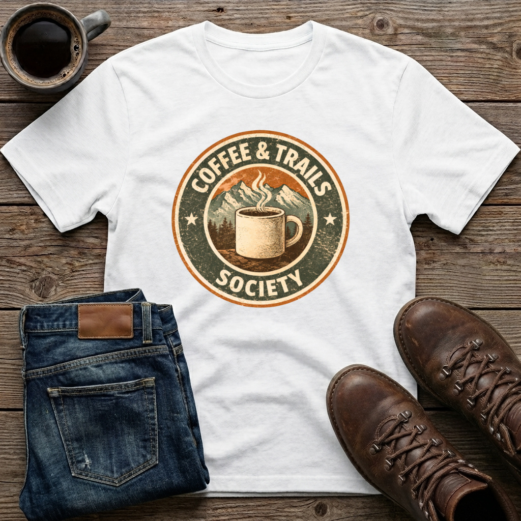 Coffee & Trails Society T-Shirt