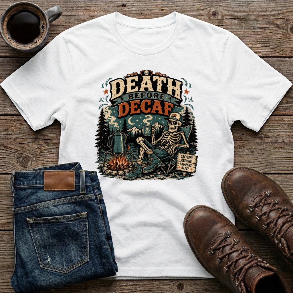 Death Before Decaf T-Shirt