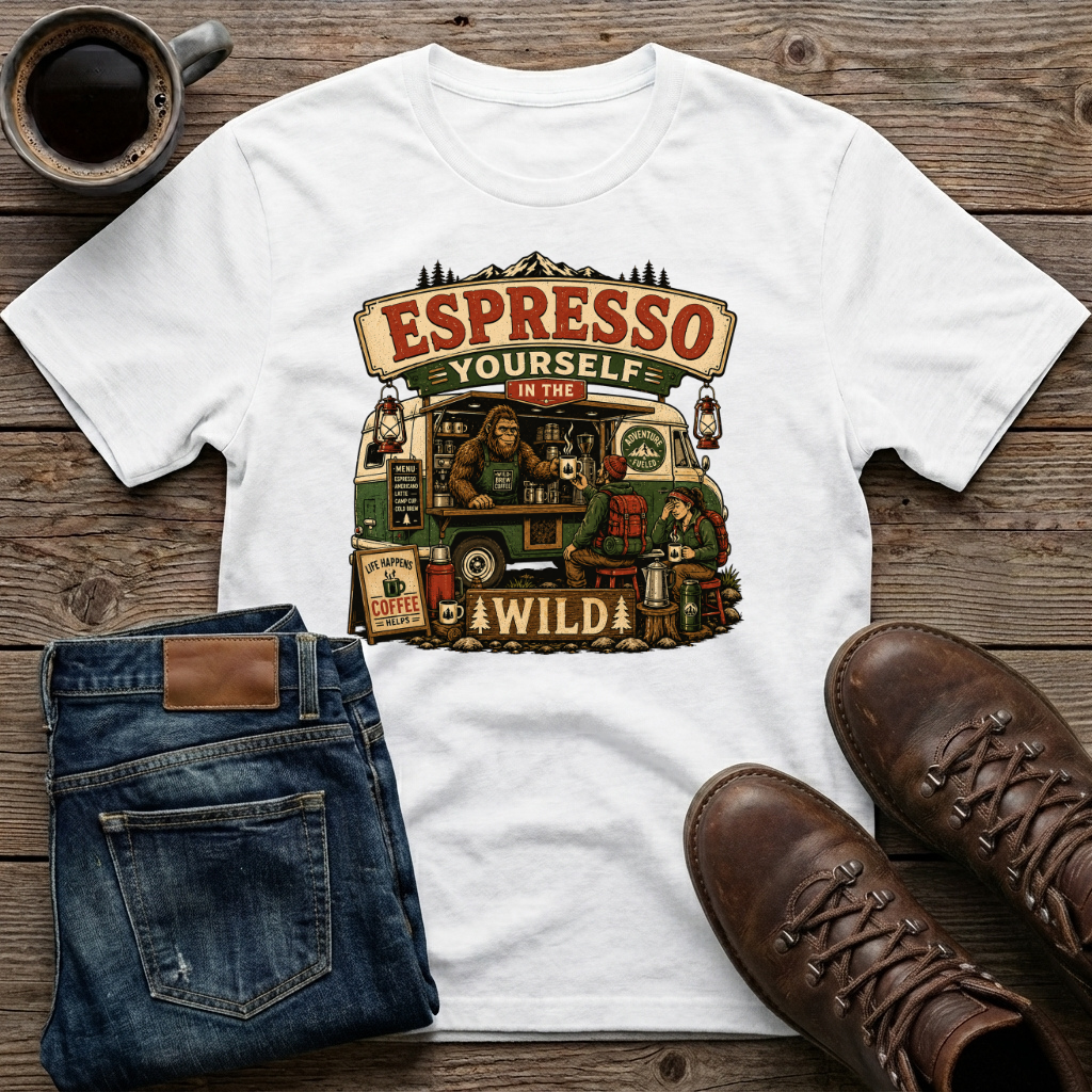 Espresso Yourself In The Wild T-Shirt