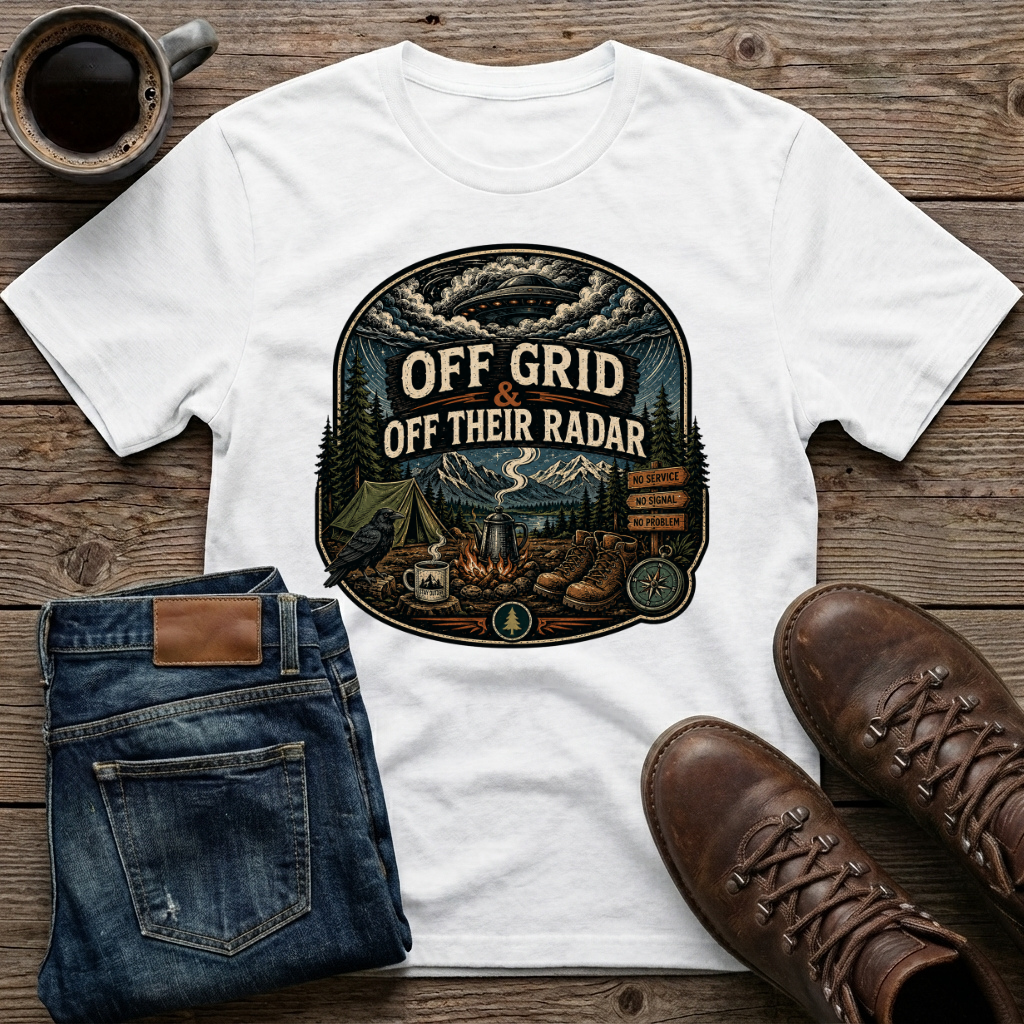 Off Grid & Off Their Radar T-Shirt