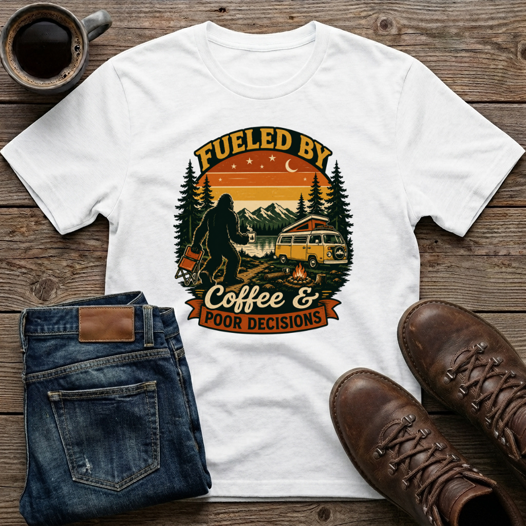 Fueled by Coffee & Poor Decisions T-Shirt