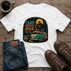 Camp Coffee Repeat 3 T-Shirt