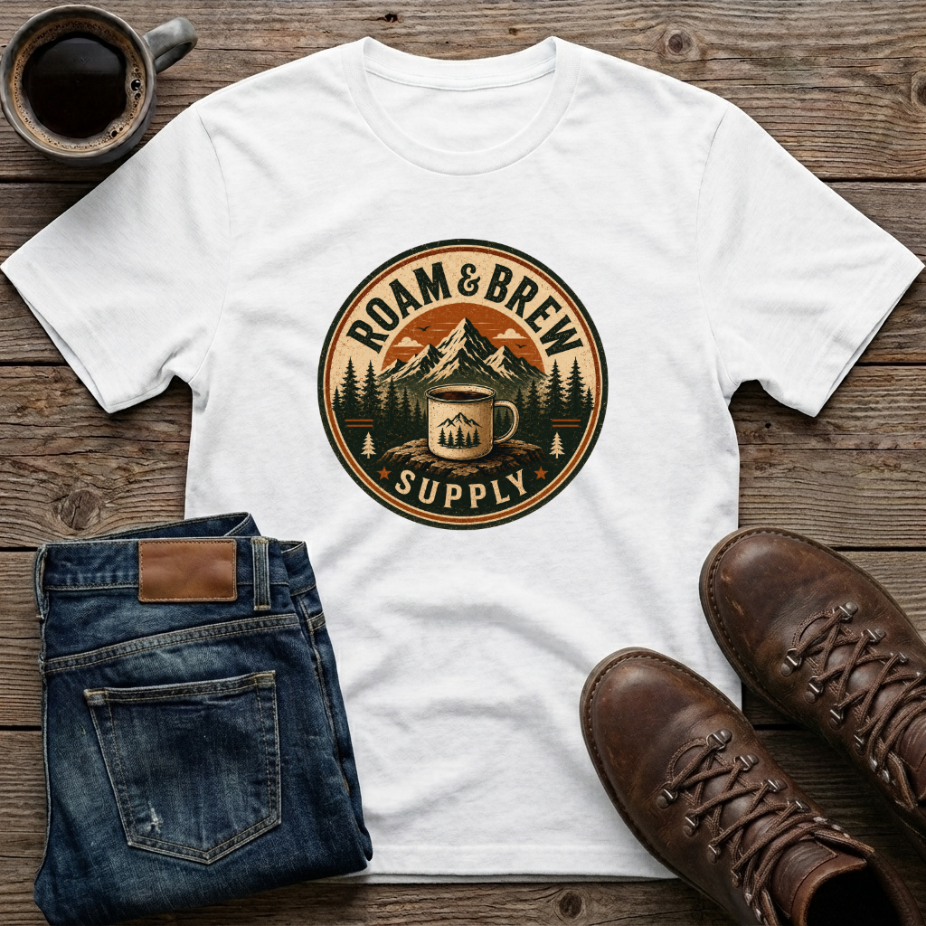 Roam & Brew Supply T-Shirt