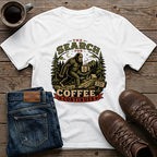 The Search For Coffee Continues T-Shirt