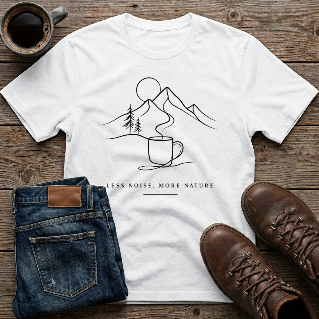 Less Noise More Nature T-Shirt