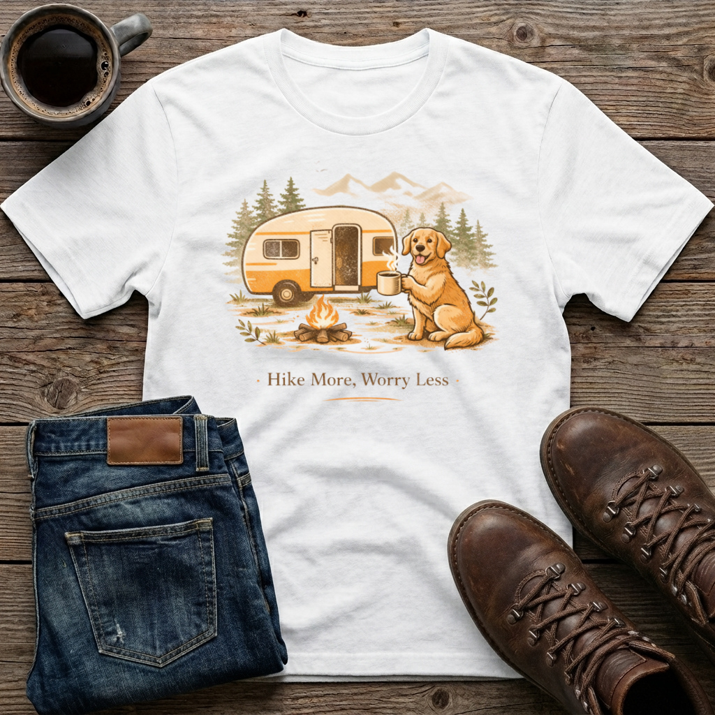Hike More Worry Less T-Shirt