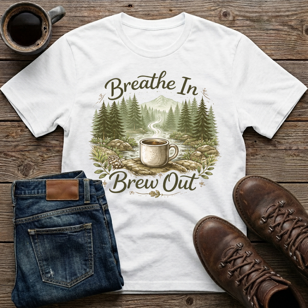 Breathe In Brew Out T-Shirt