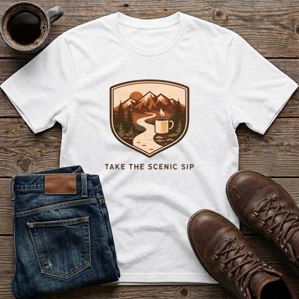 Take The Scenic Sip T-Shirt