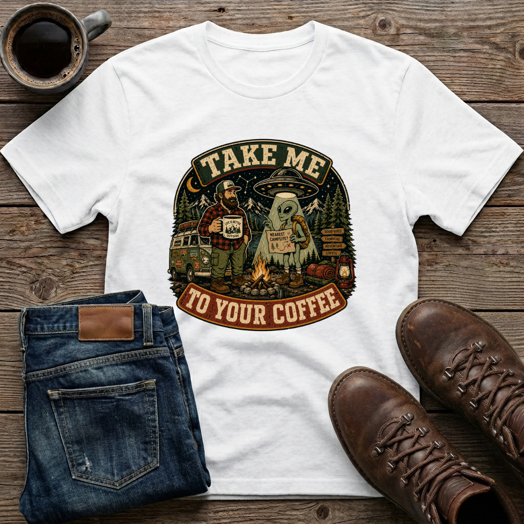 Take Me To Your Coffee T-Shirt