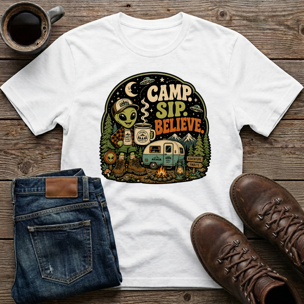 Camp Sip Believe T-Shirt