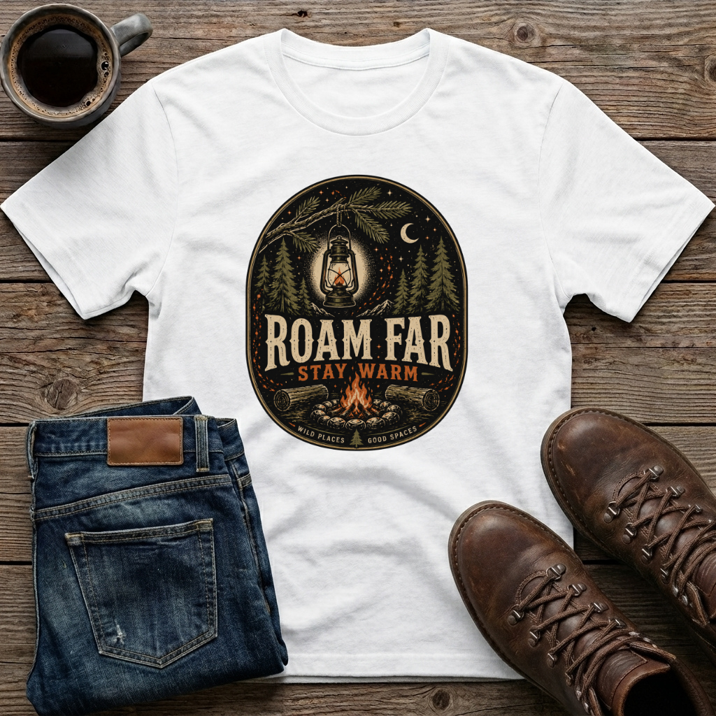 Roam Far Stay Warm T-Shirt